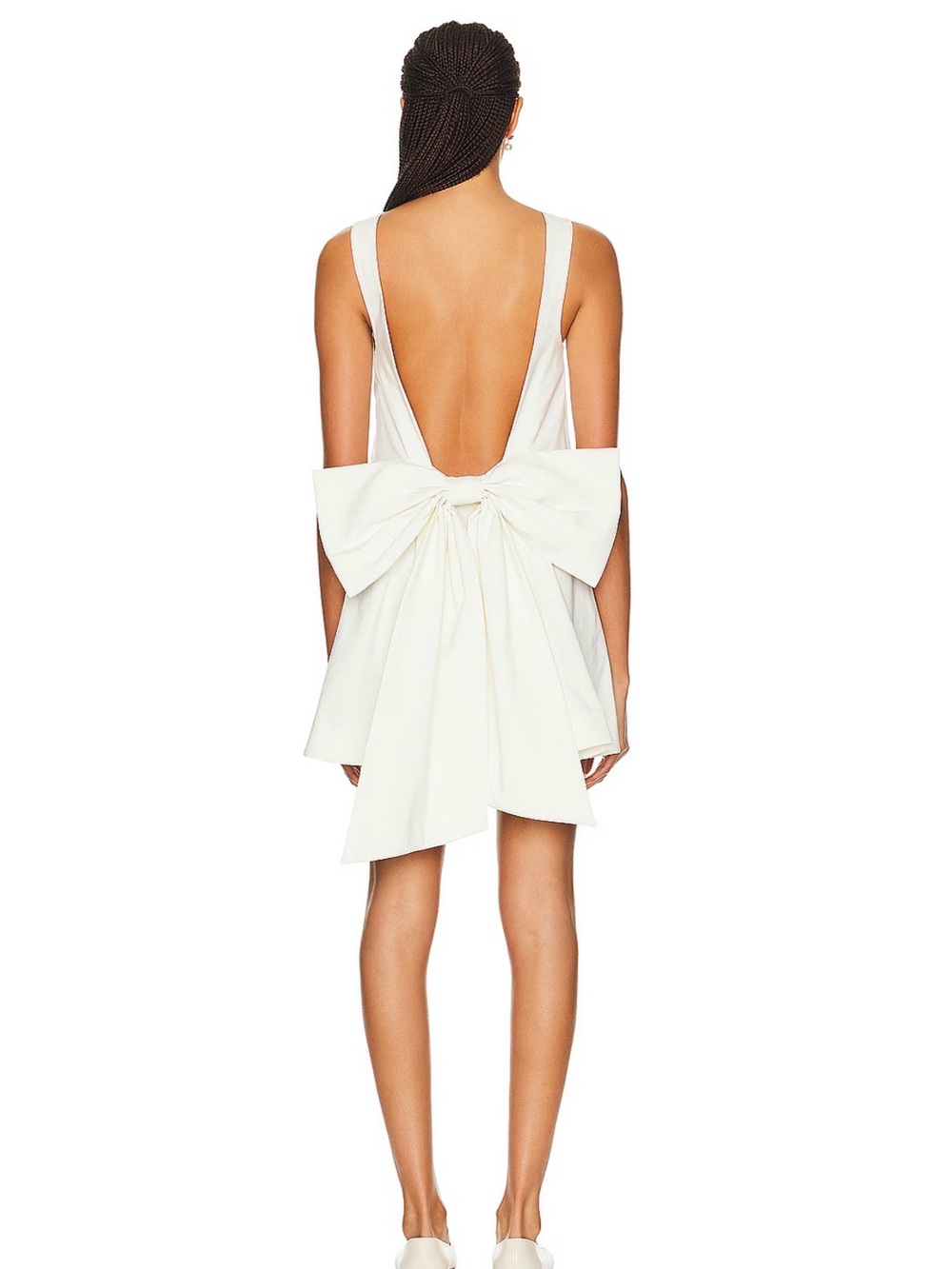 LPA Sarita Mini Dress Backless with Bow NWT - Picture 4 of 7